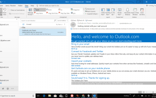 Как изменить шрифт непрочитанных сообщений в Outlook