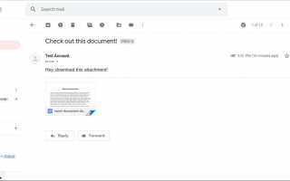 Как сохранить вложения на Google Диске из Gmail