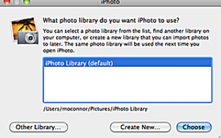iPhoto Tips: создайте и заполните дополнительные библиотеки