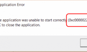 Как исправить ошибку Adobe: приложение не удалось запустить правильно (0xc0000022)