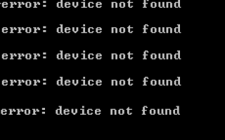 Как исправить ошибку ADB Device Not Found в Windows