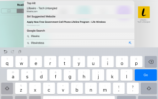 Как добавить закладки Safari на iPad