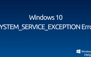 SYSTEM_SERVICE_EXCEPTION Ошибка остановки в Windows 10 (ks.sys)