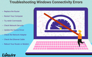 Как исправить ограниченные или нет ошибок подключения в Windows