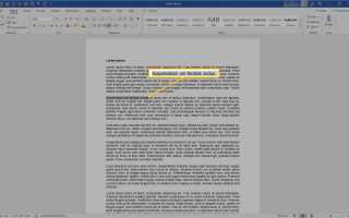 Как сделать гиперссылку в документах Word