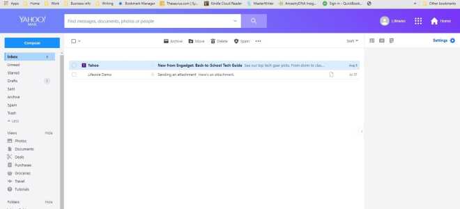 Как отправить почту со всех ваших учетных записей в Yahoo! почта