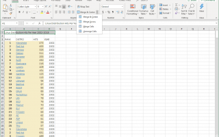 Как объединить ячейки в Excel и Google Sheets