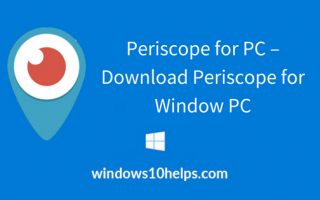 Periscope для ПК — Скачать Periscope для Windows PC и ноутбука (2018)