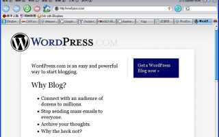 Введение в ведение блога — WordPress для начинающих