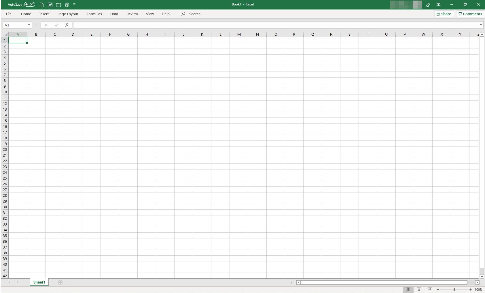 Microsoft Excel с лентой рухнул