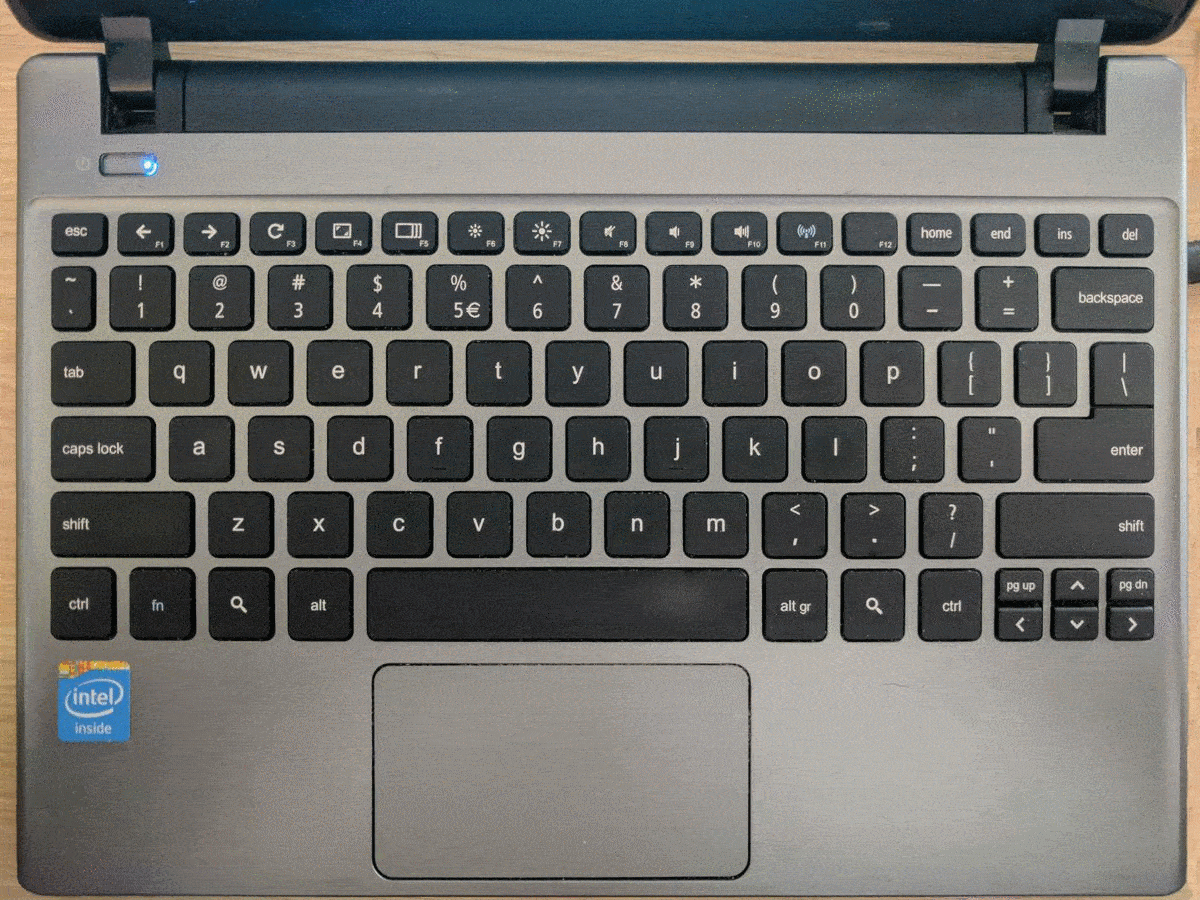 Клавиши, которые нужно нажимать, чтобы сделать печать на Chromebook еще проще