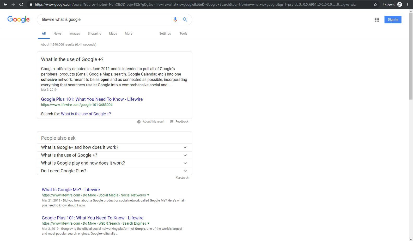 Поиск в Google по критерию рейтинга страницы в режиме инкогнито