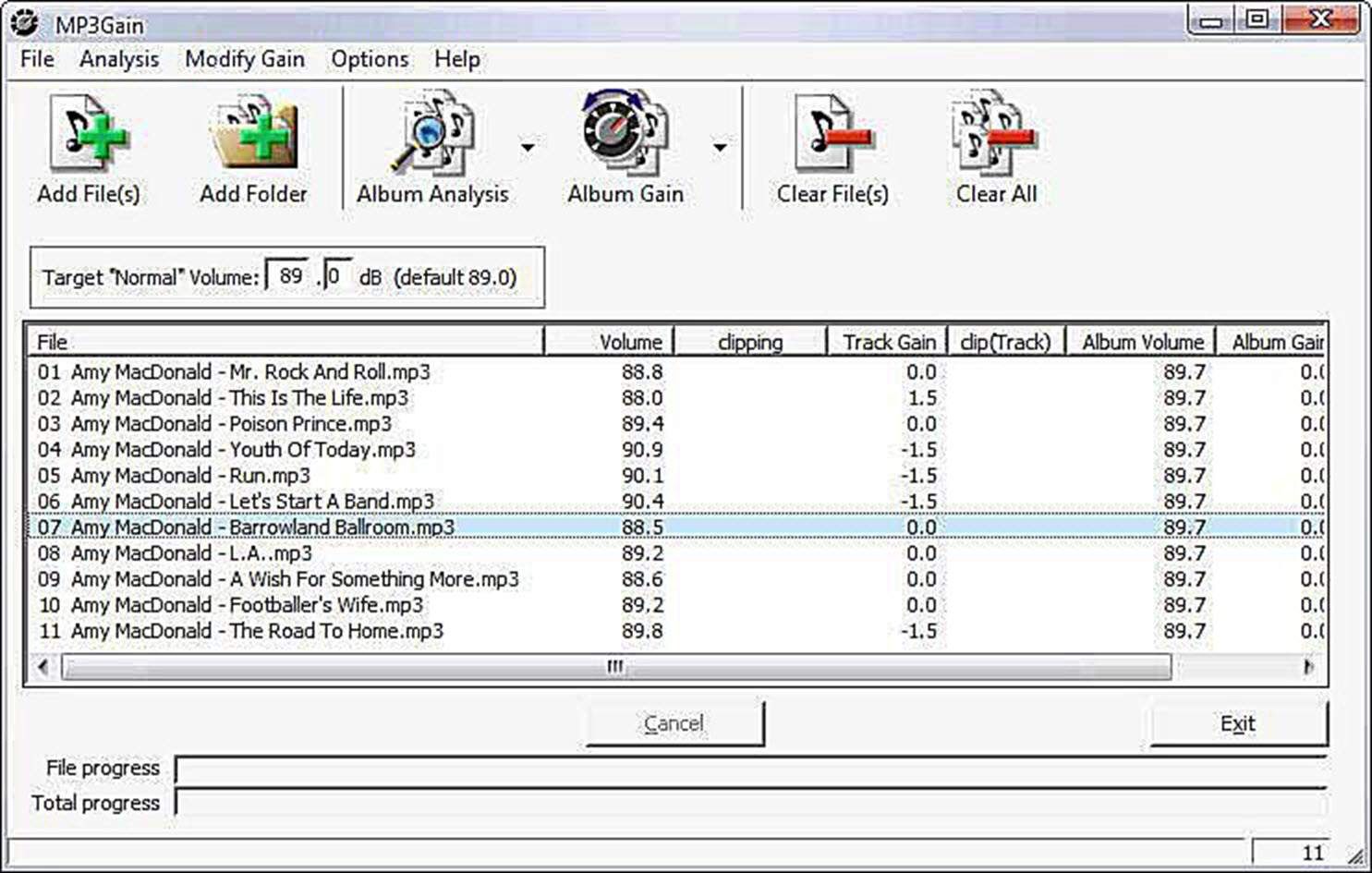Нормализуйте свои файлы MP3, чтобы выровнять громкость музыки.