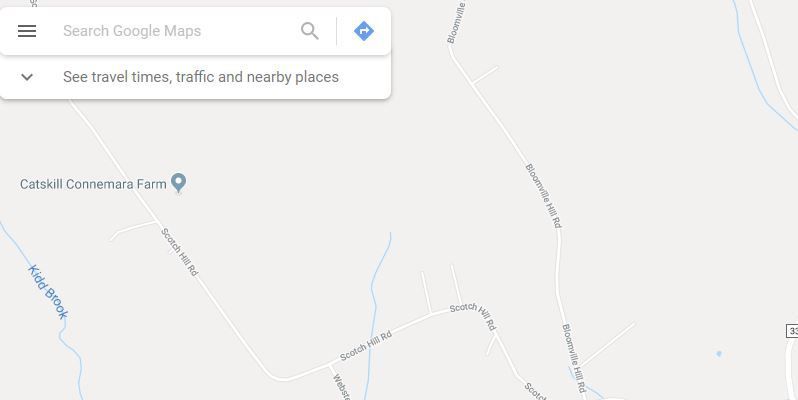Кнопка меню Google Maps