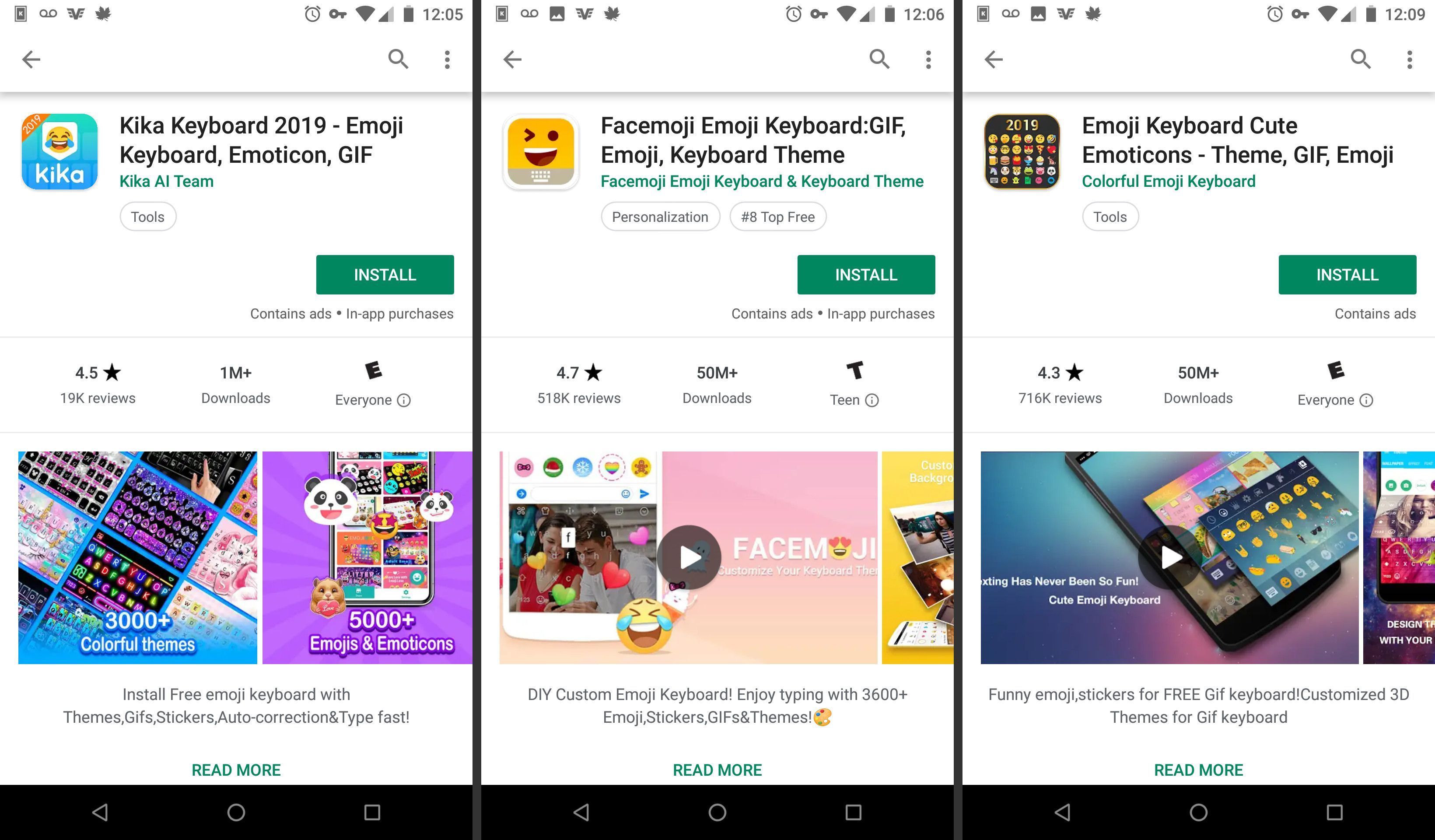 Популярные приложения для Android Emoji