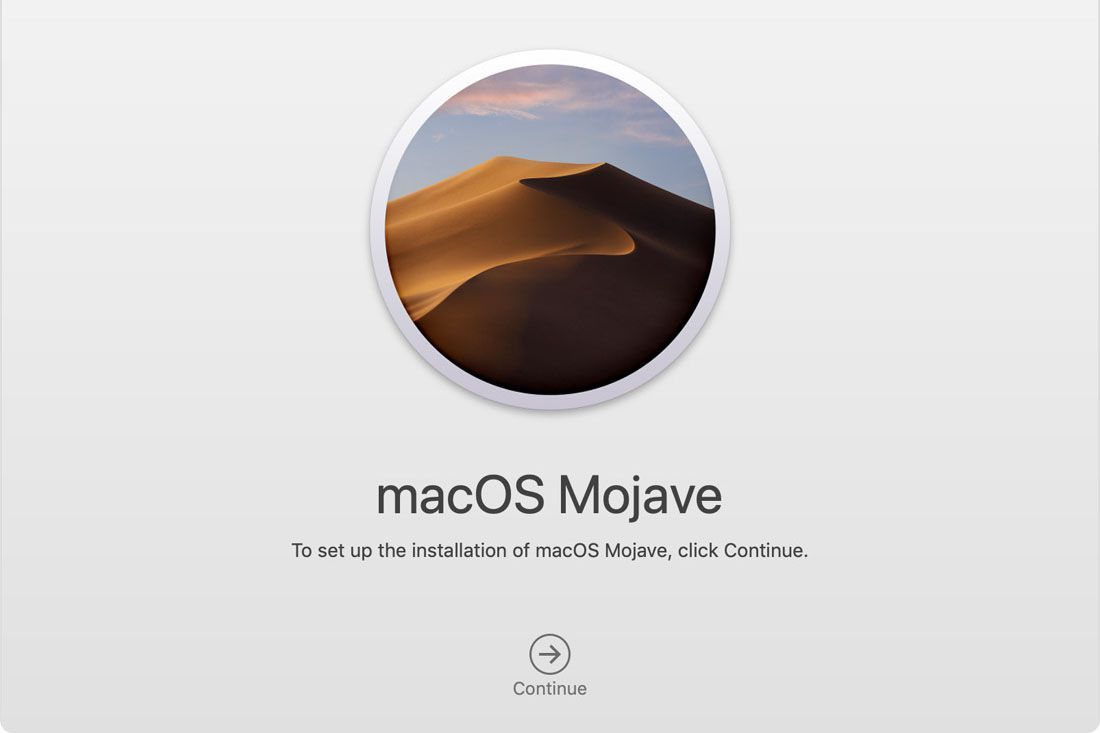 Скриншот macOS Мохаве