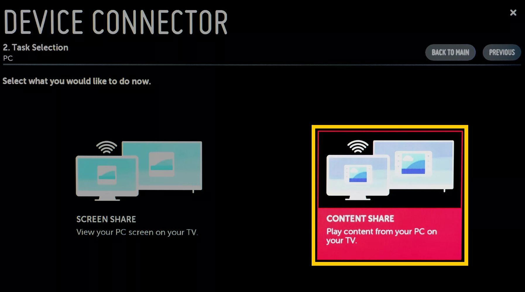 LG TV Device Connector - Обмен контентом с ПК