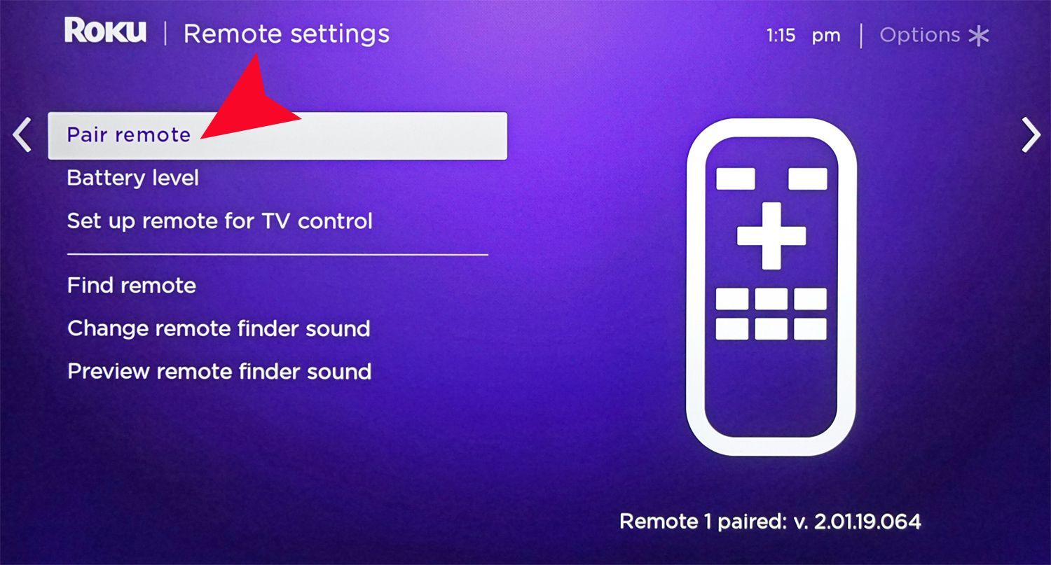 Roku Pair Enhanced Remote