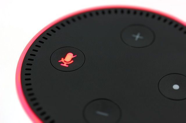Amazon Echo оранжевое световое кольцо