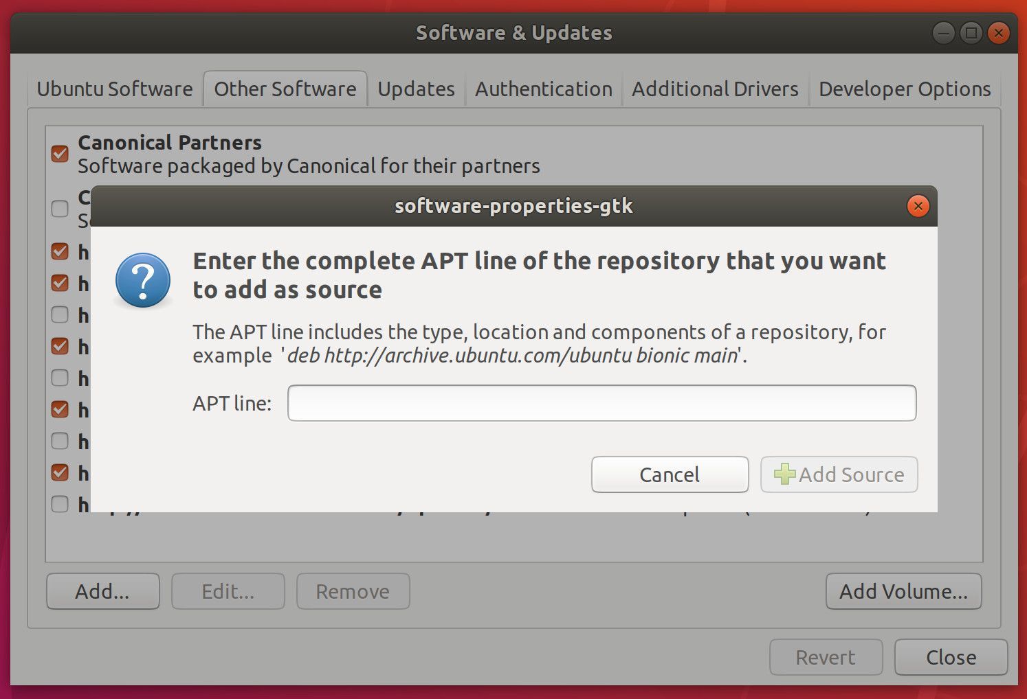 Добавление новых репозиториев в Ubuntu Linux.