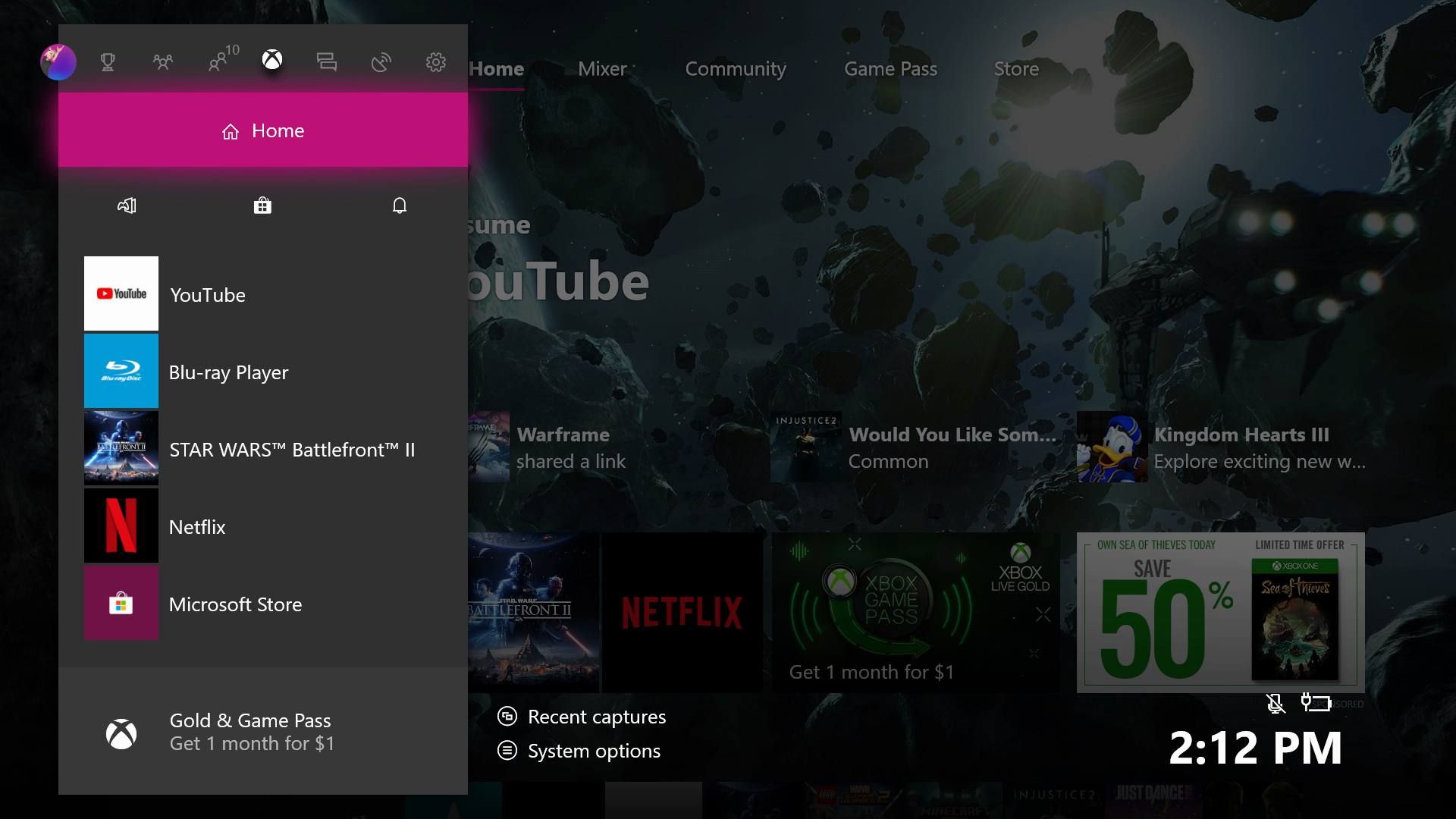 Создание учетной записи Xbox на консоли Xbox One.