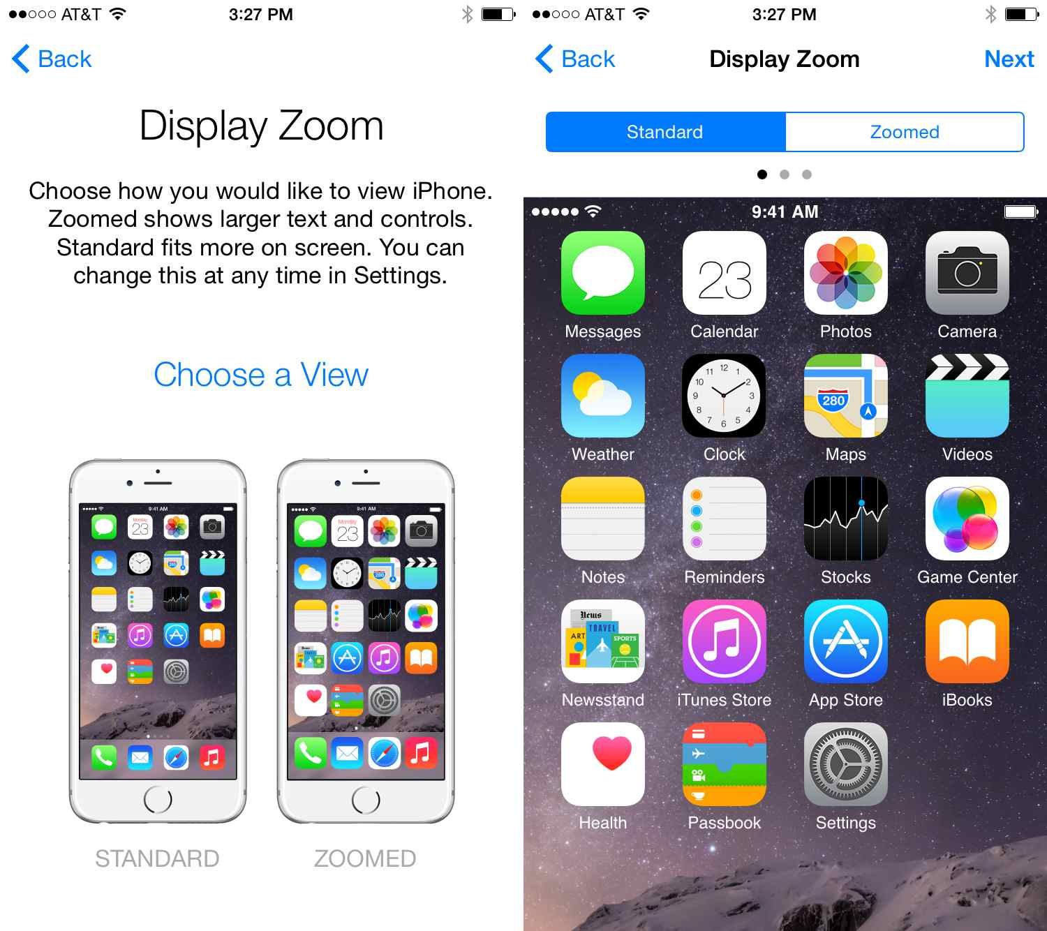 how to activate retina display on iphone 6