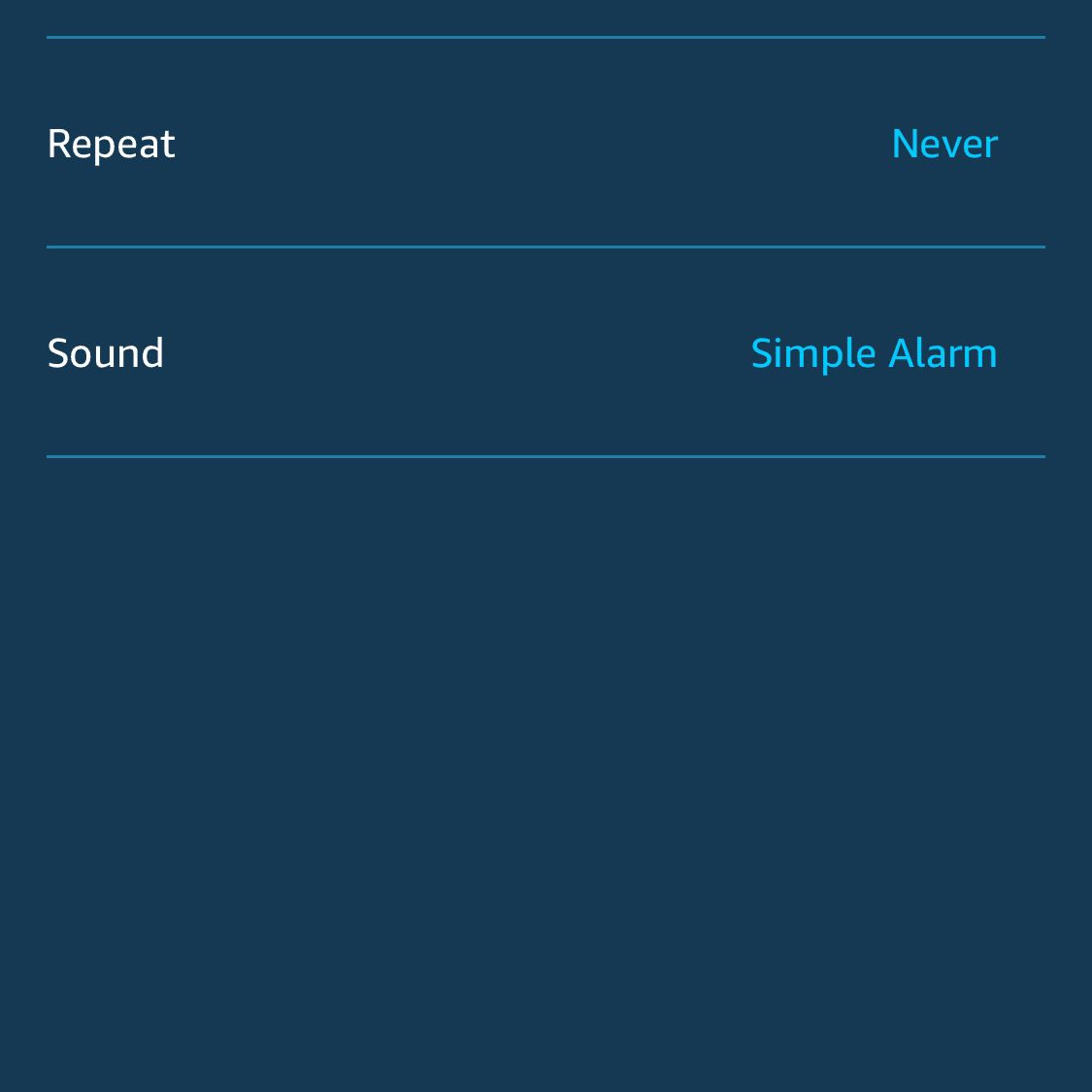 alexa app edit будильник