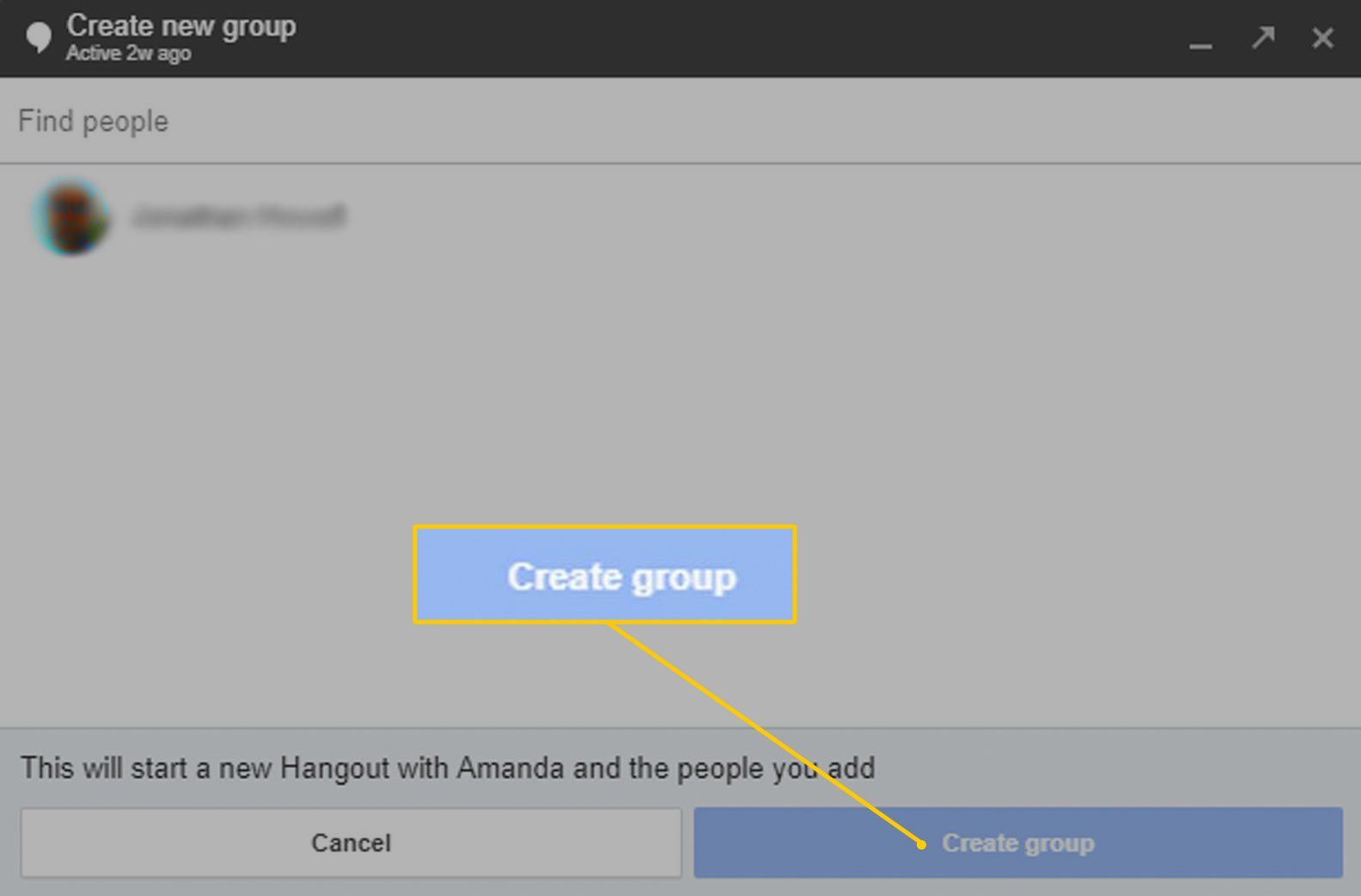 Создать группу в видеовстрече через Gmail