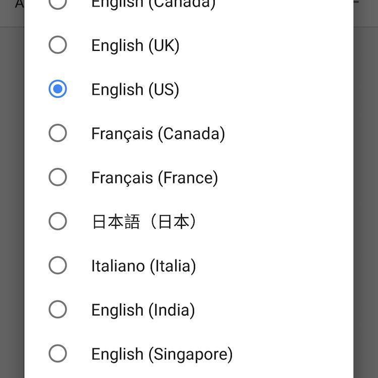 Google Home Language