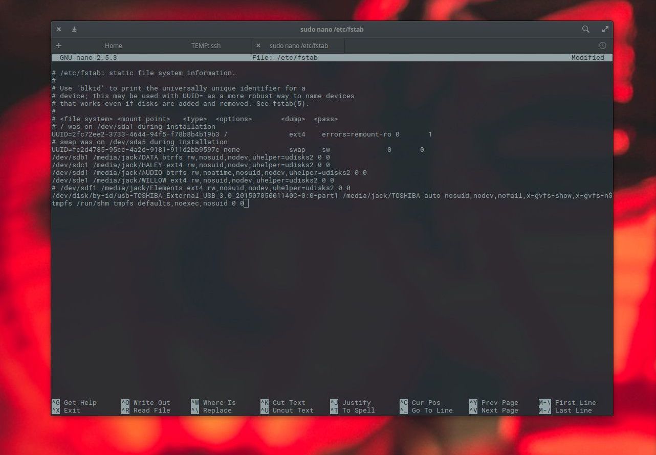 Настройка защищенной разделяемой памяти в Ubuntu Server 18.04