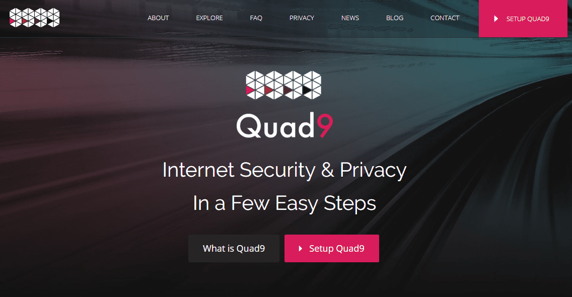 Веб-сайт Quad9