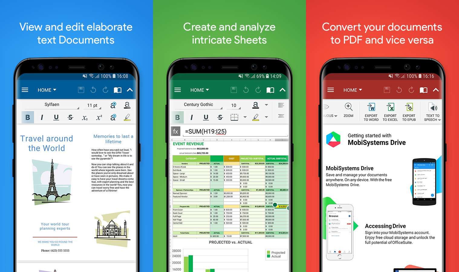 OfficeSuite Pro для Android