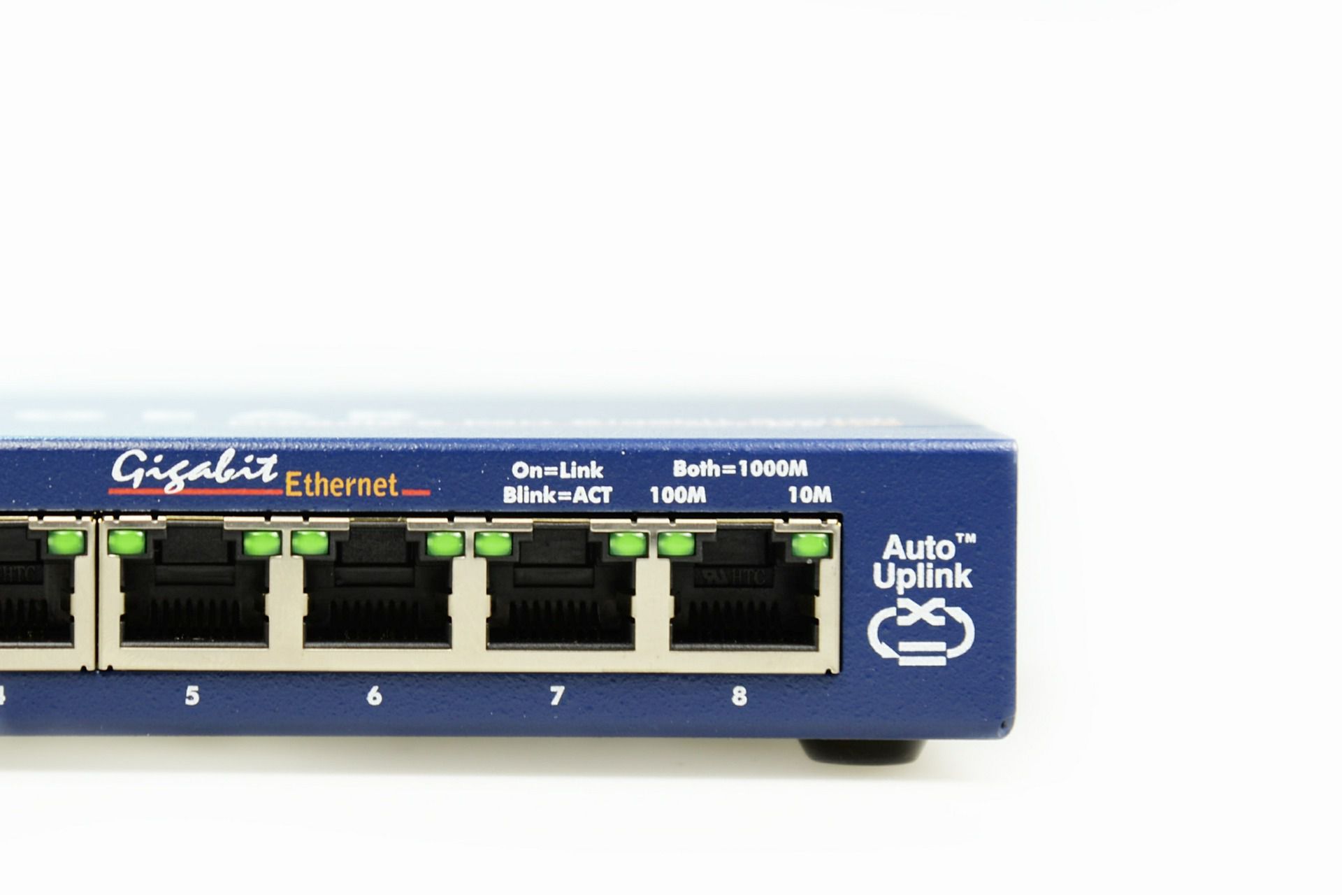 Гигабитный Ethernet-коммутатор.