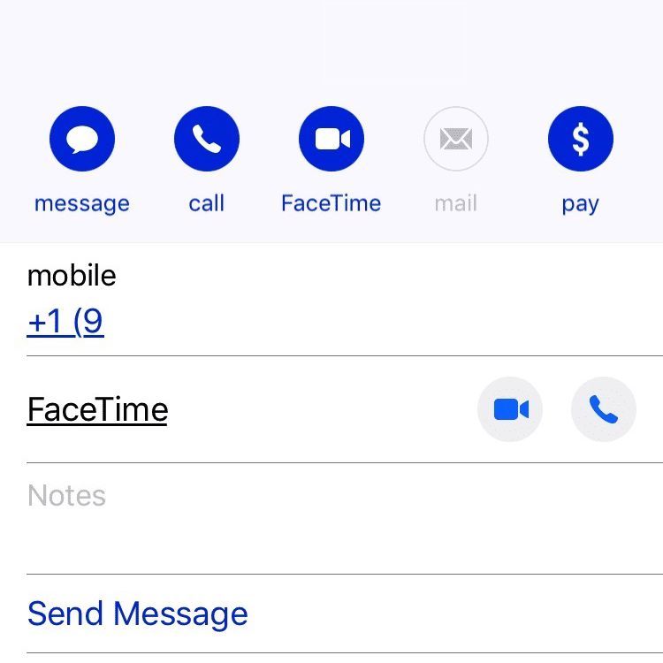FaceTime можно использовать вместо голосовых вызовов.