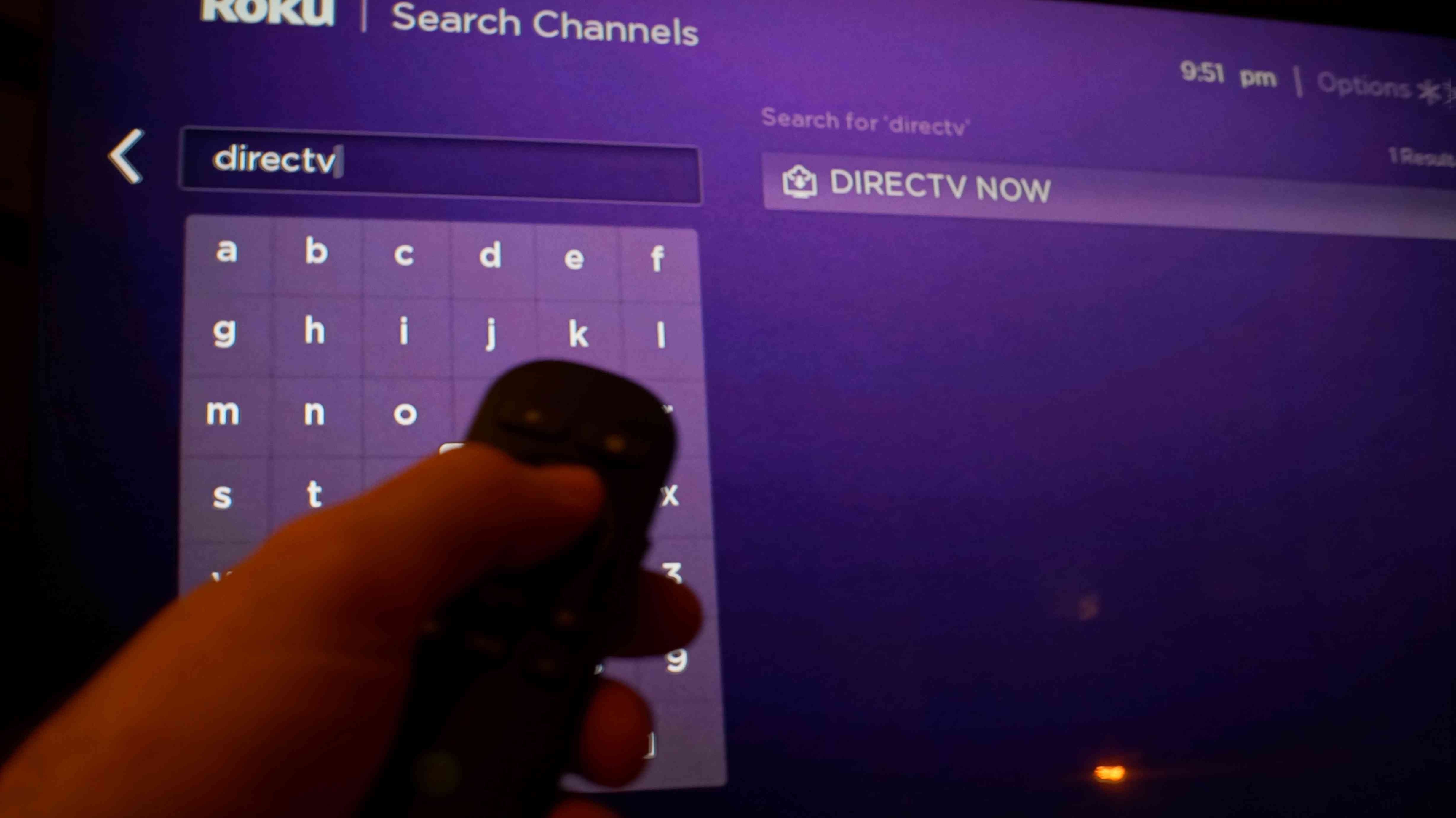 В поисках приложения DirecTV Now Roku