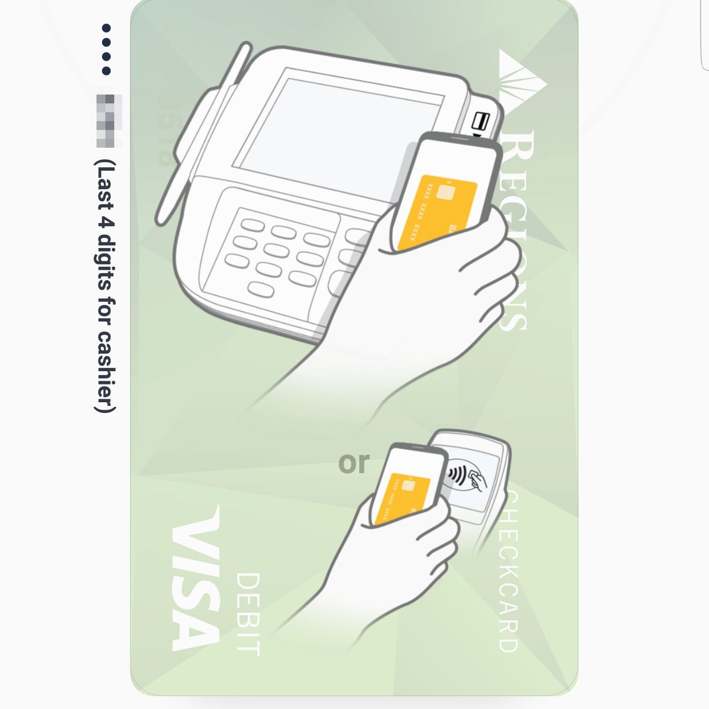 Используйте свой телефон Samsung для оплаты транзакций в магазине.