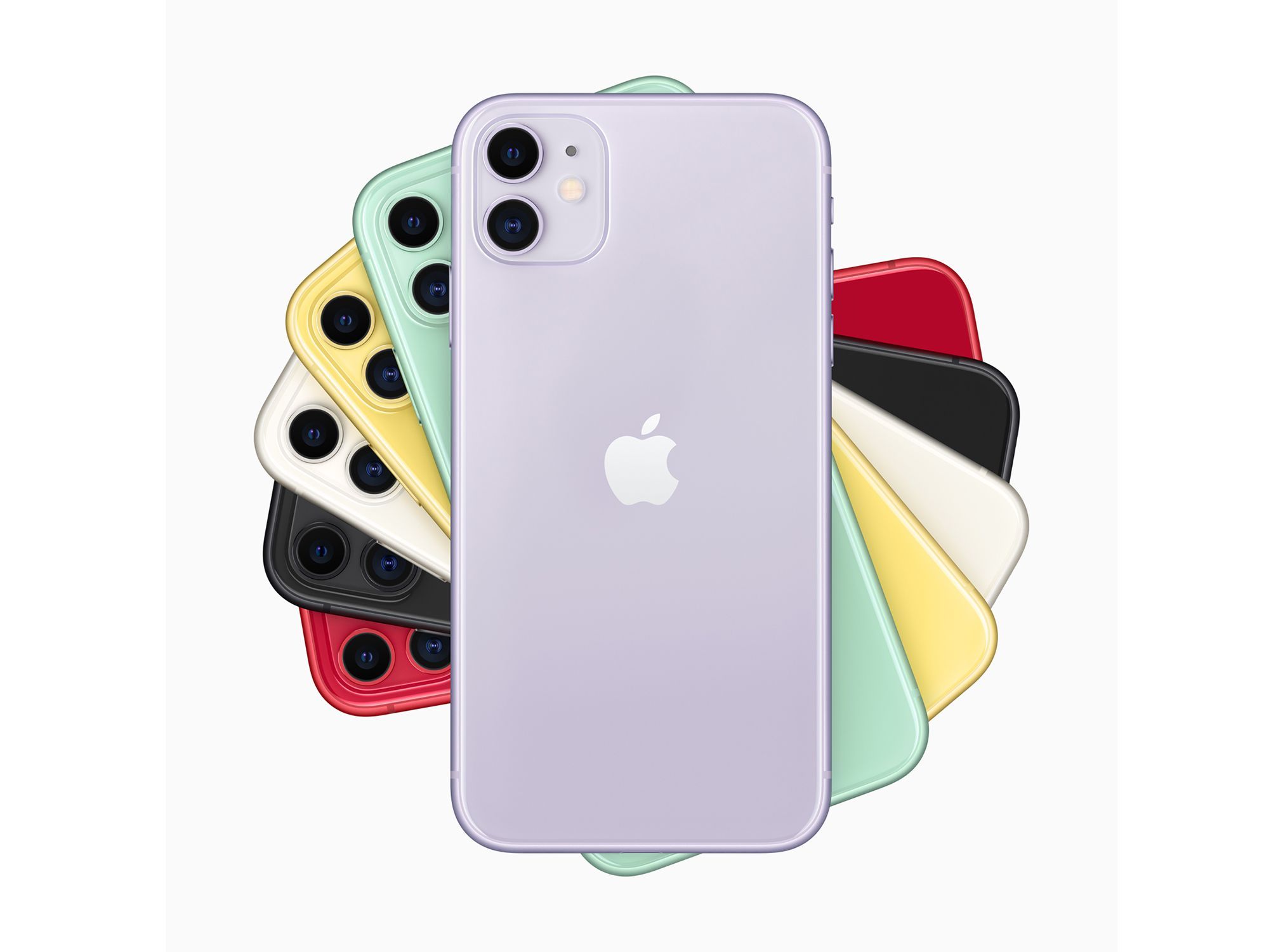 Шесть цветов iPhone 11