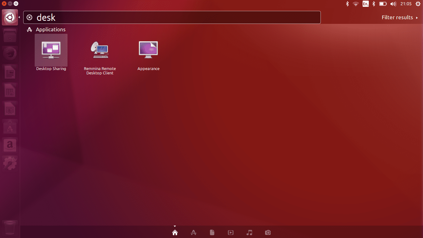 Поделитесь своим Ubuntu Desktop