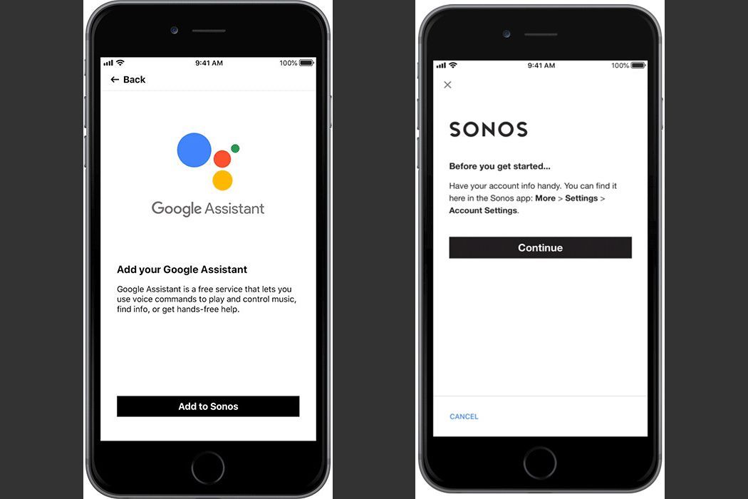 Sonos Добавьте свой Google Assistant (Стандартные устройства Sonos)