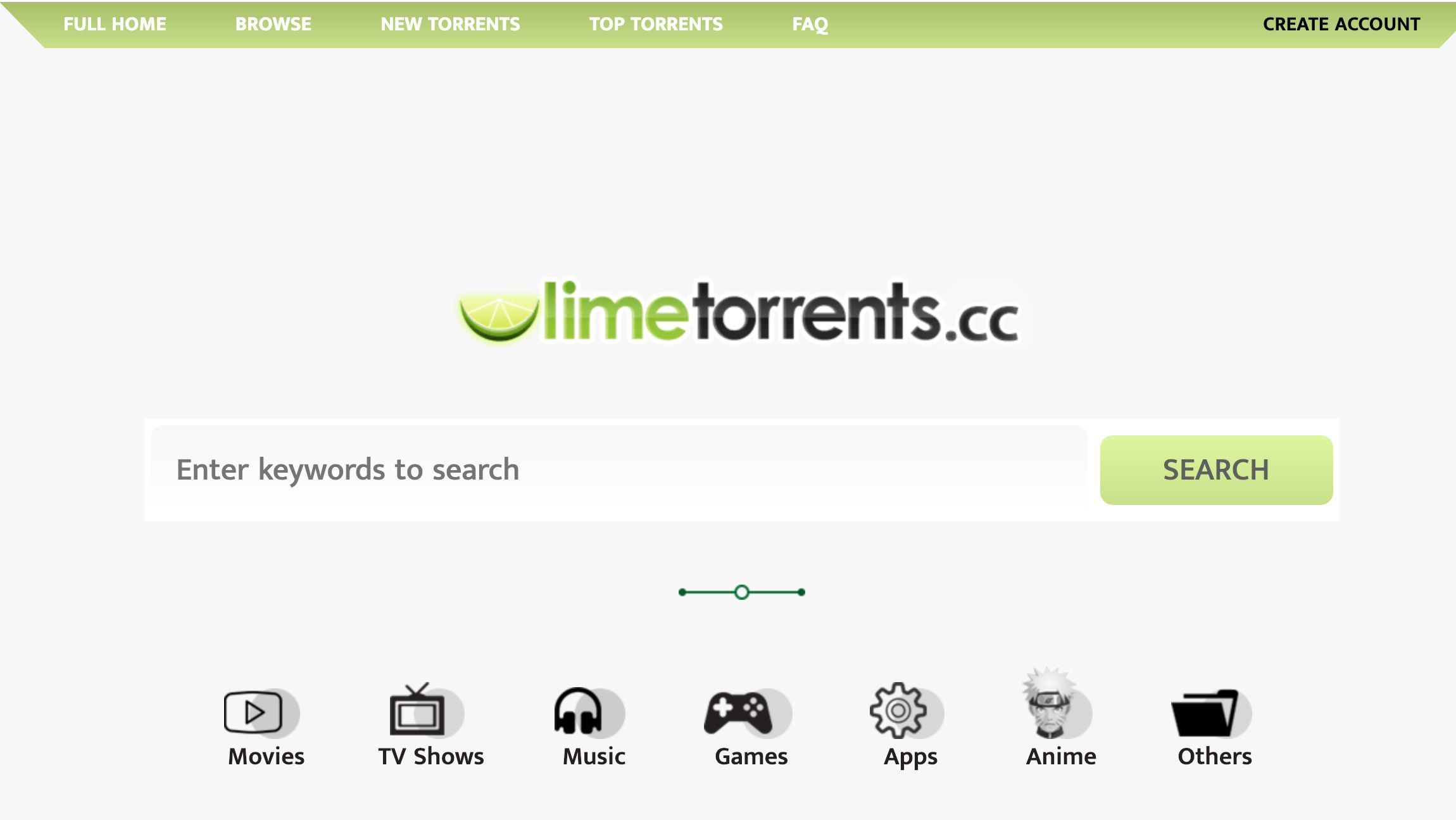 Сайт Limetorrents для скачивания торрентов
