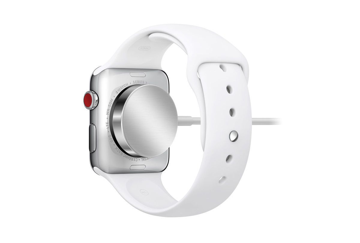 Зарядка Apple Watch.