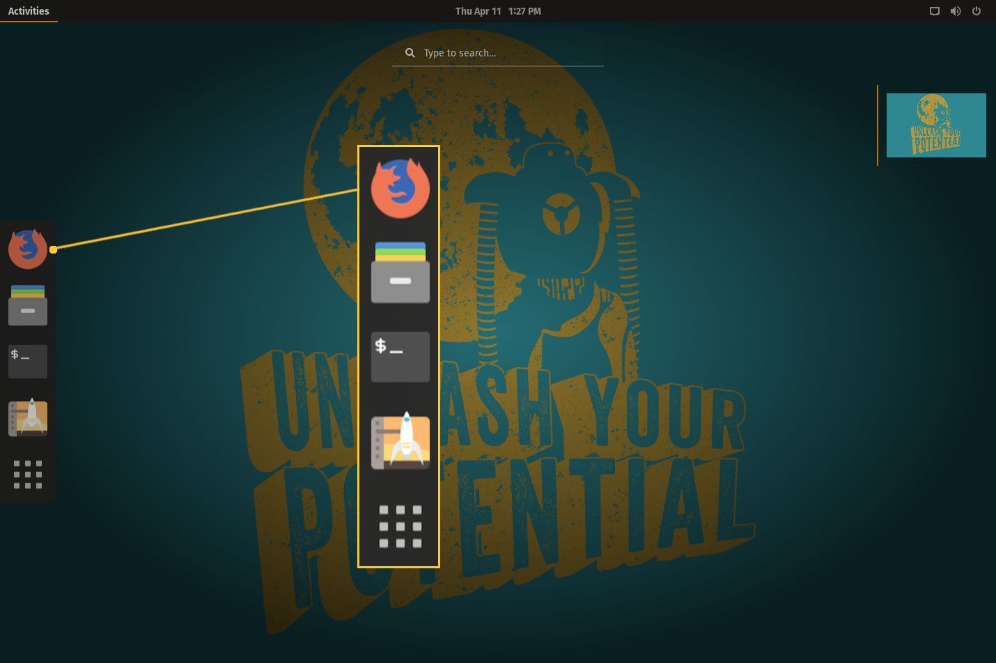 Скриншот избранного GNOME.