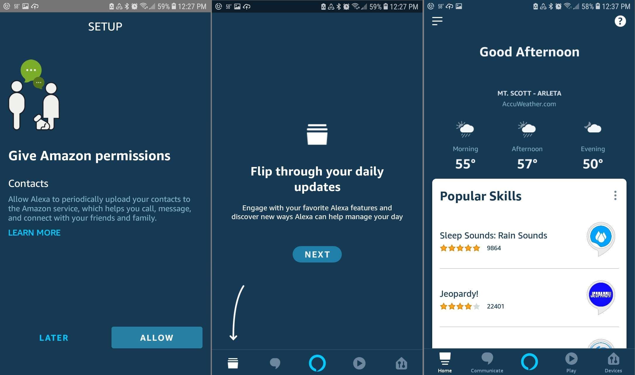 Обзор приложения Amazon Alexa для Android