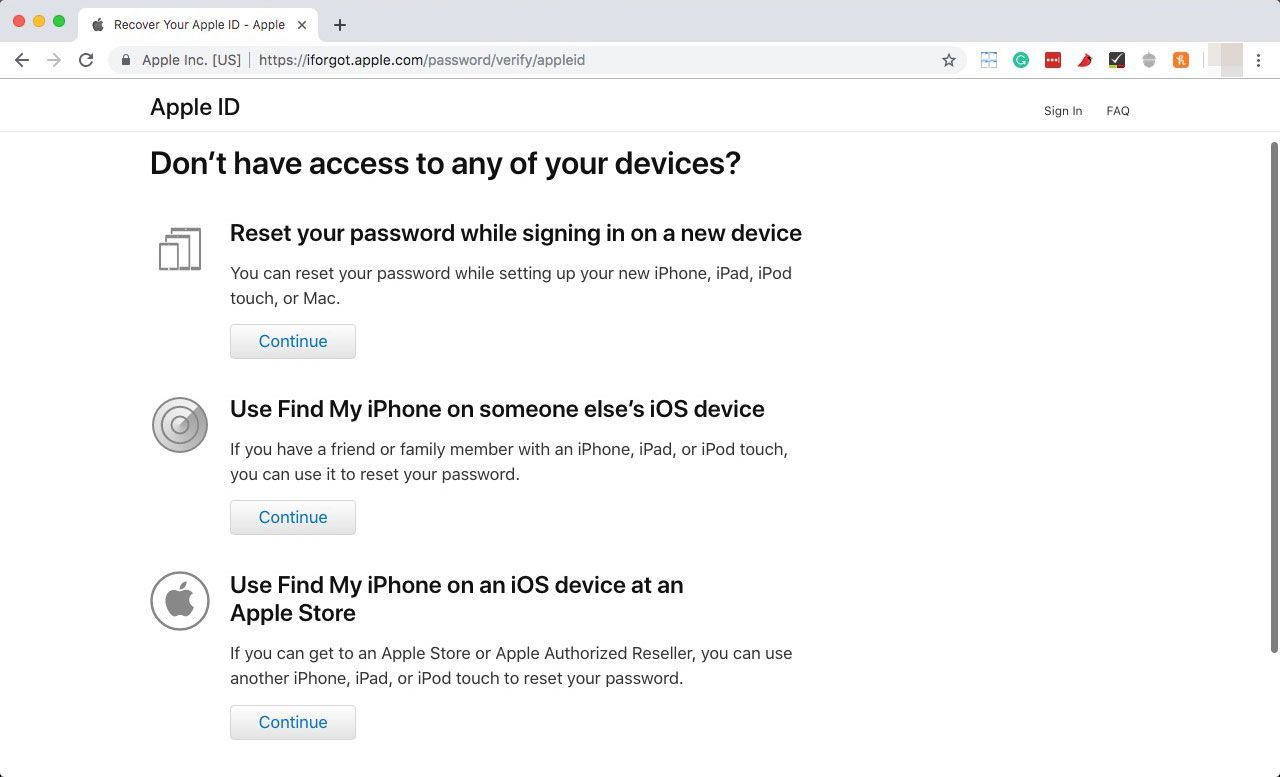 Другие варианты сброса Apple ID на iPad