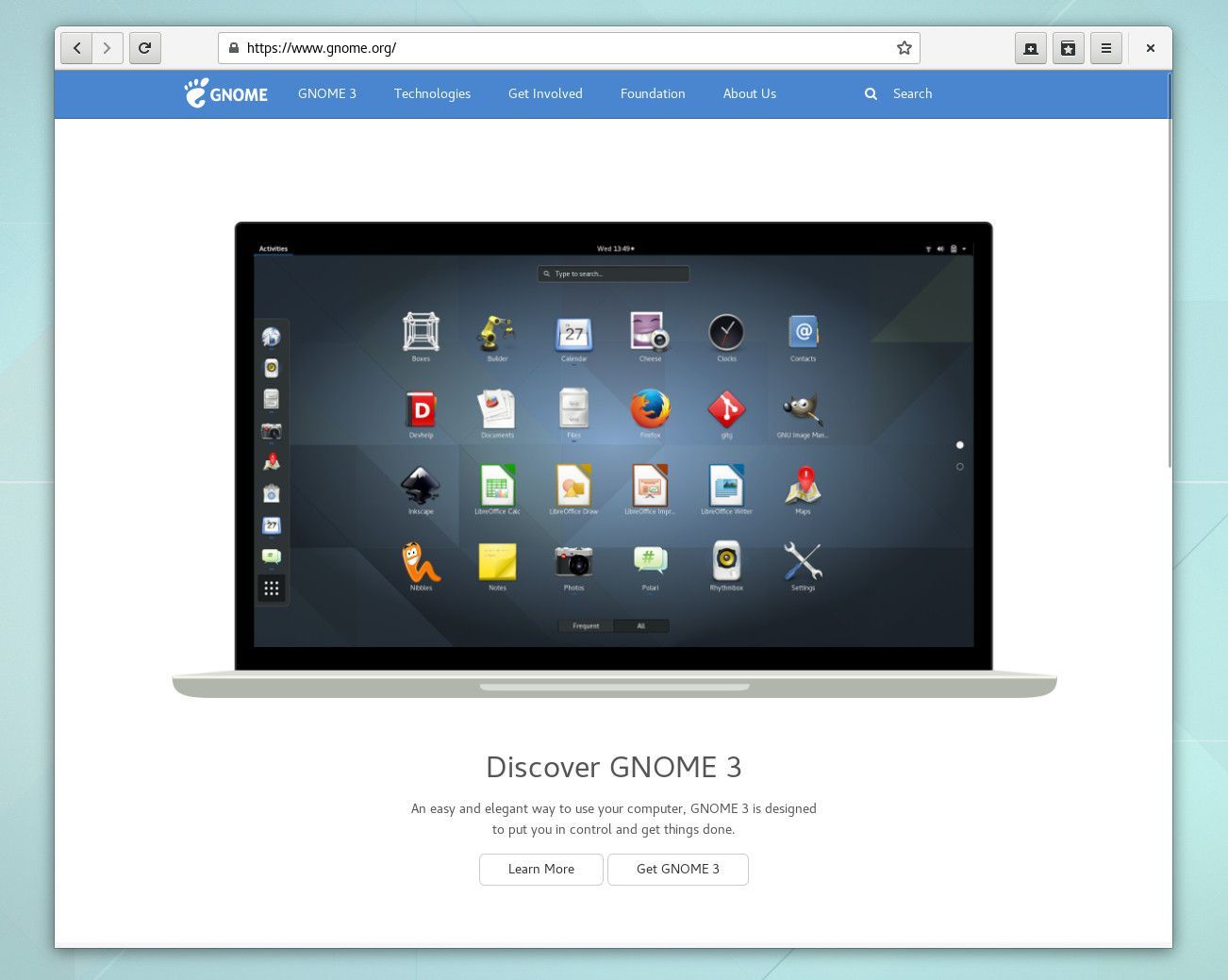 Веб-браузер для Gnome 3.