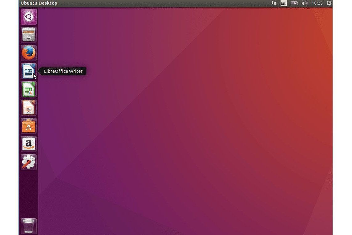 Снимок экрана: Ubuntu Launcher