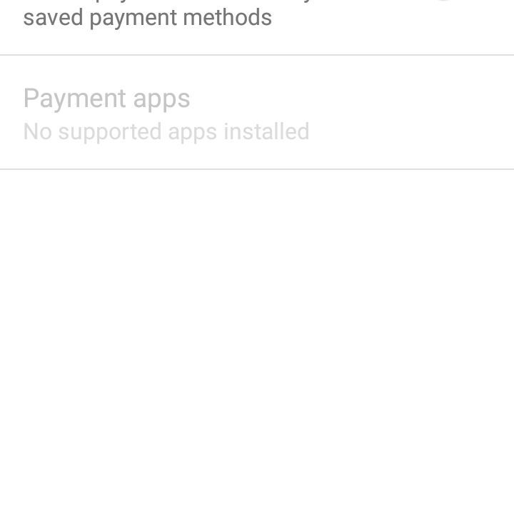 Способы оплаты в настройках Chrome на телефоне Android