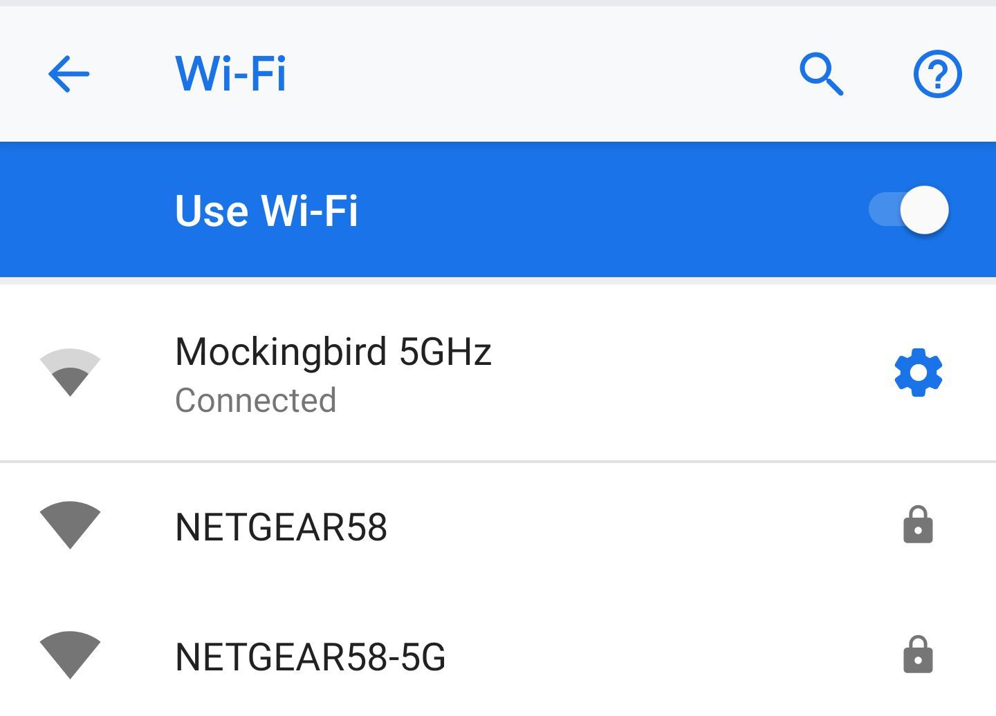 Wi-Fi соединения на телефоне Android