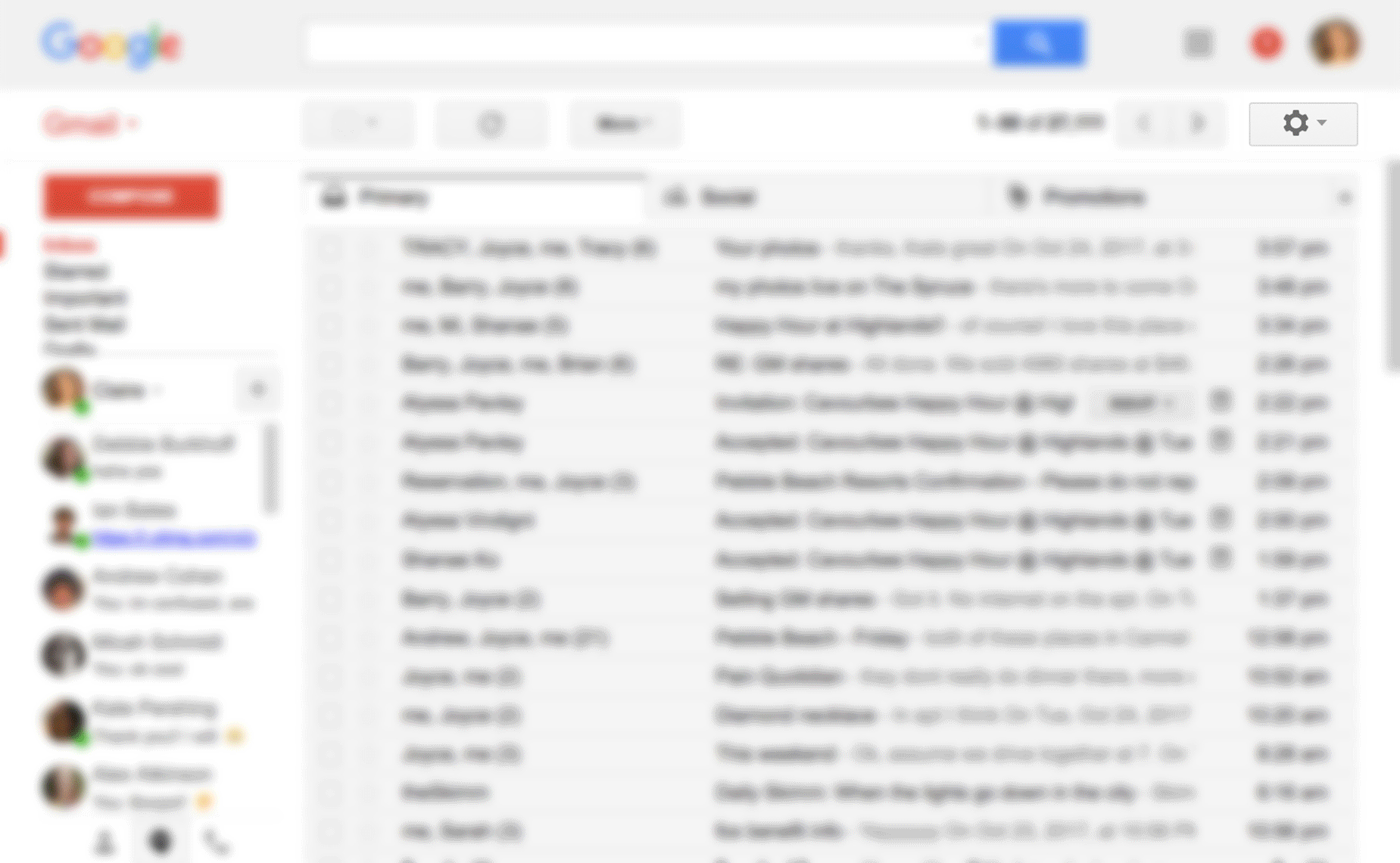 Изменить имя Gmail