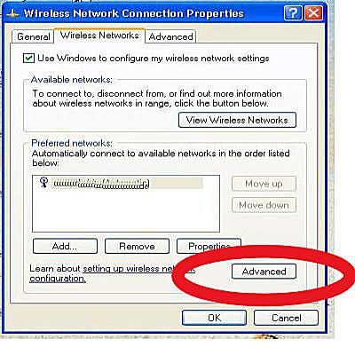 Расширенные настройки сети в Windows